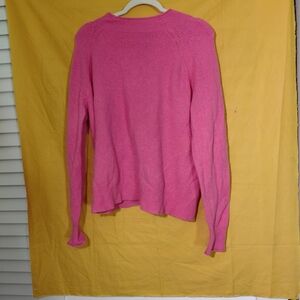 J. Crew Vibrant Pink Knit Top